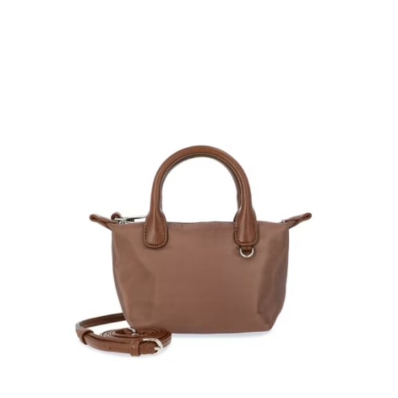 Handbags - No Boundaries Women's Mini Tote Crossbody Bag, Chocolate New
